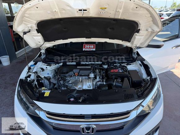 2018 HONDA CİVİC 1,6 İ-DTEC ECECUTİVE 120 HP DEĞİŞENSİZ