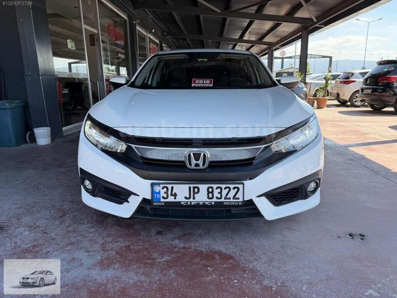 2018 HONDA CİVİC 1,6 İ-DTEC ECECUTİVE 120 HP DEĞİŞENSİZ