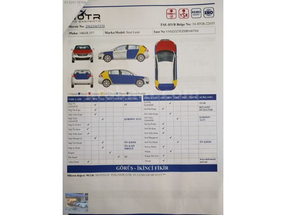 DİZEL OTOMATİK 1.6TDI FR GÖRÜNÜMLÜ
