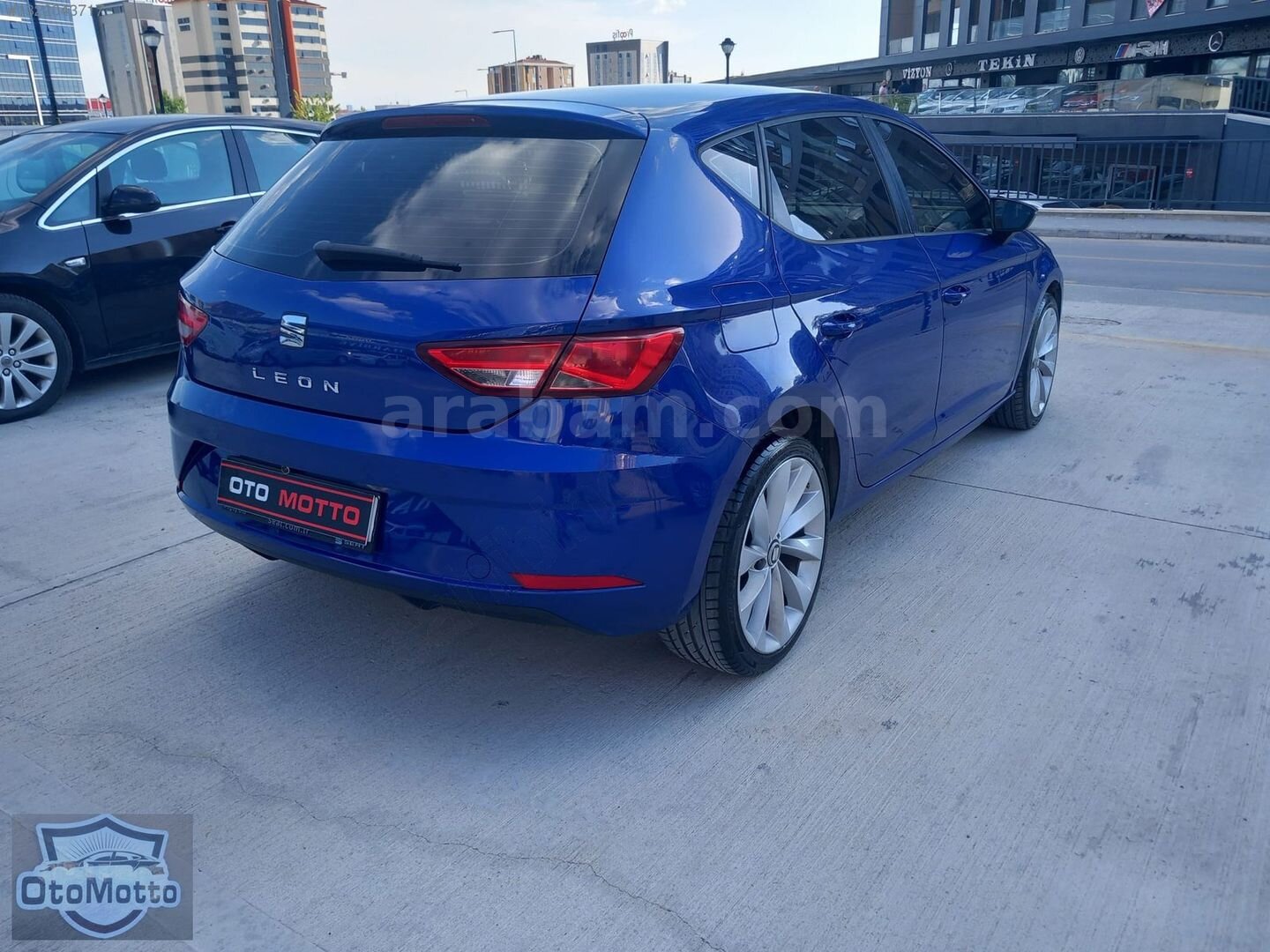 Galeriden Seat Leon 1.6 TDI Style 2017 Model Ankara 203.000 km Mavi 6