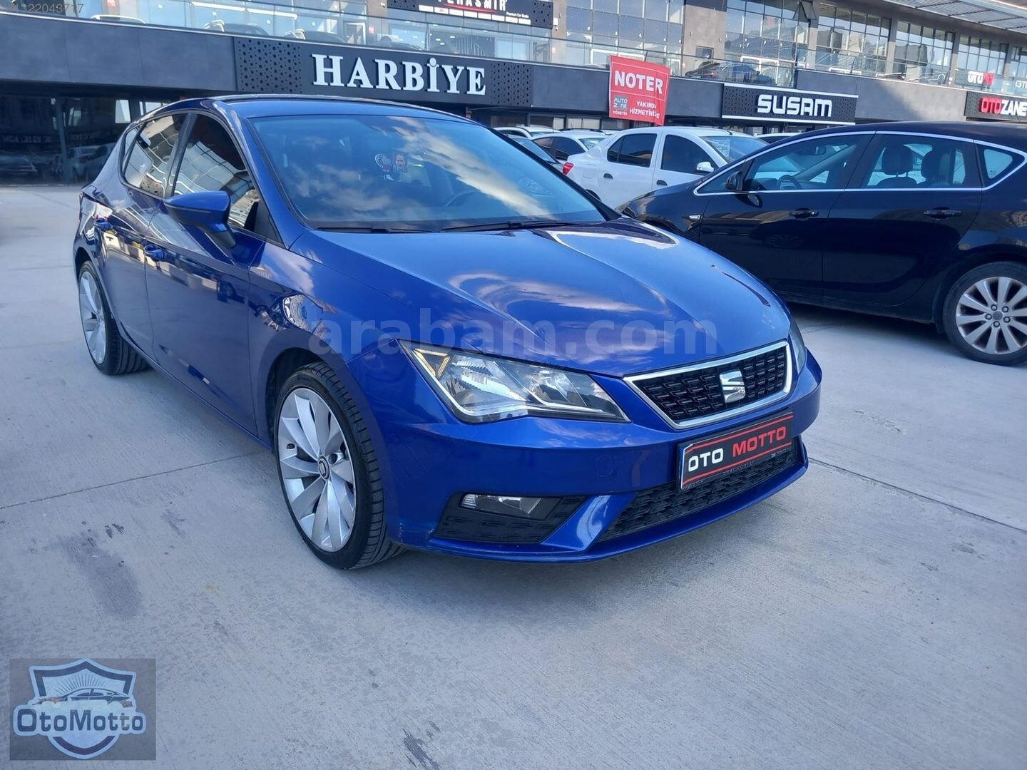 Galeriden Seat Leon 1.6 TDI Style 2017 Model Ankara 203.000 km Mavi 3