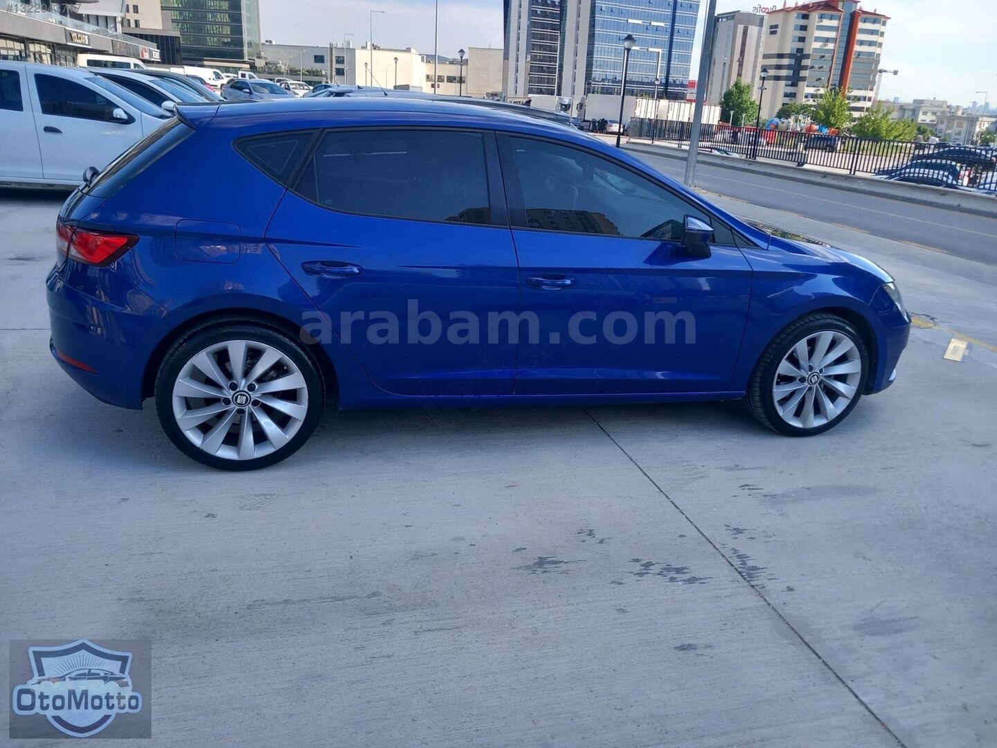Galeriden Seat Leon 1.6 TDI Style 2017 Model Ankara 203.000 km Mavi 5