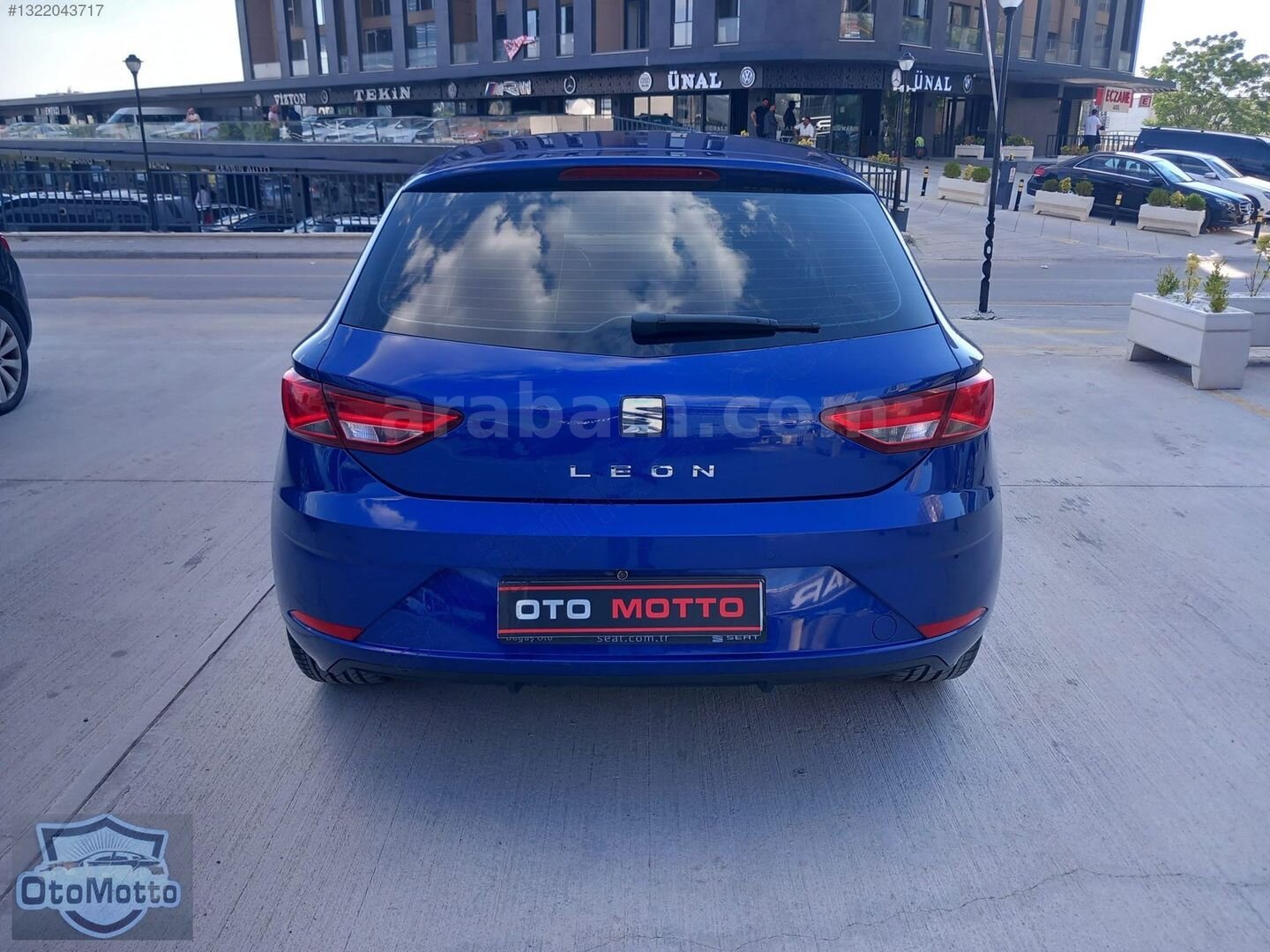 Galeriden Seat Leon 1.6 TDI Style 2017 Model Ankara 203.000 km Mavi 7