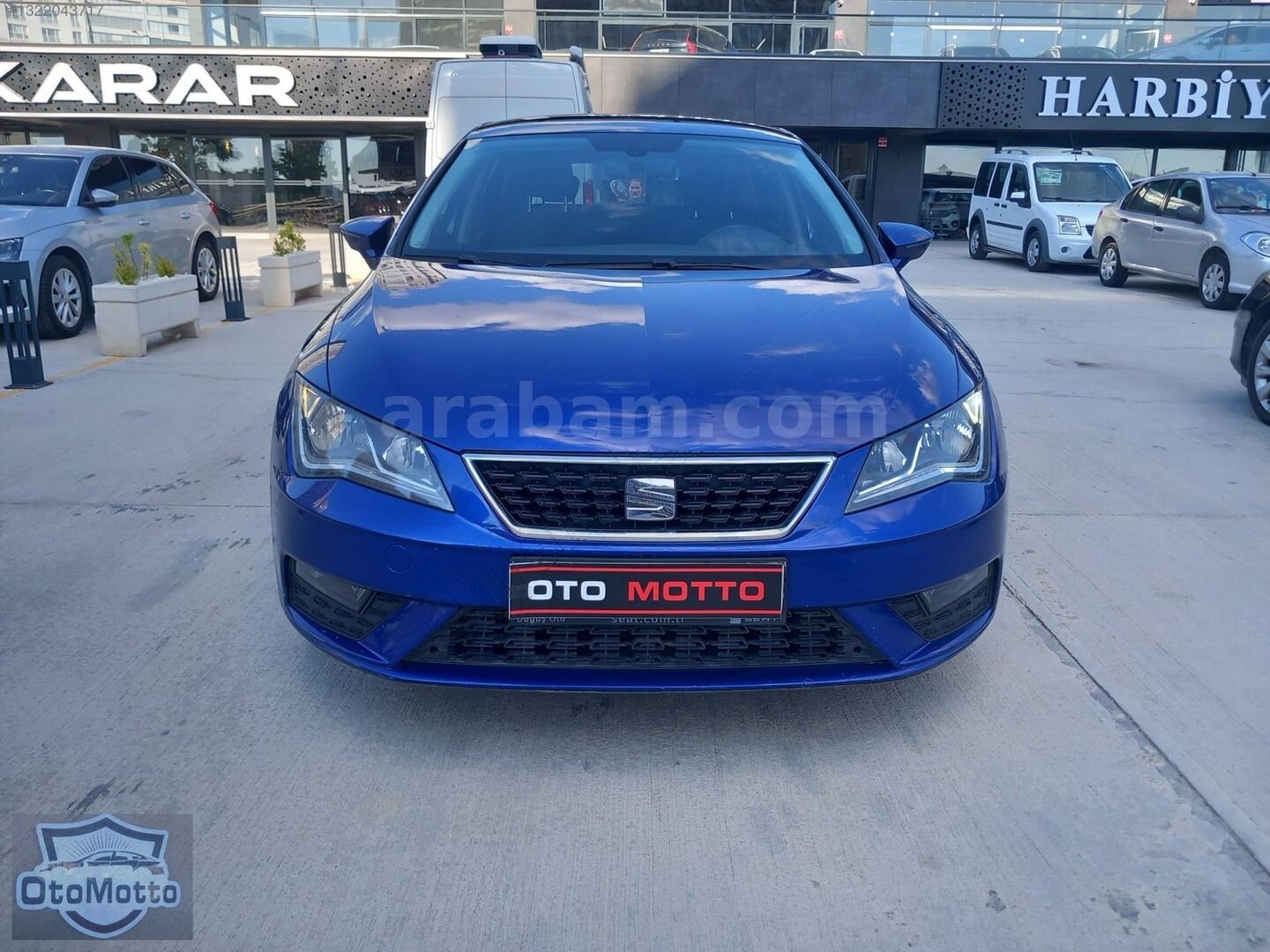 Galeriden Seat Leon 1.6 TDI Style 2017 Model Ankara 203.000 km Mavi 2