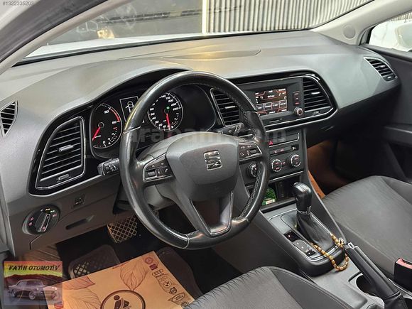 ''2015 SEAT LEON 1.6 TDİ OTOMATİK HATASIZ BOYASIZ İLK ELDEN''