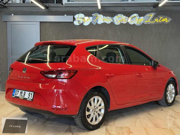 2016 SEAT LEON 1.6 TDİ DSG KIRMIZI LED FAR 2 PARÇA BOYALI