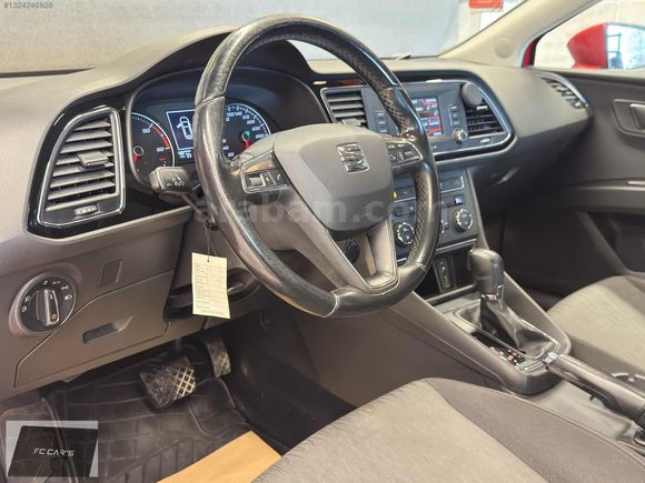 2016 SEAT LEON 1.6 TDİ DSG KIRMIZI LED FAR 2 PARÇA BOYALI