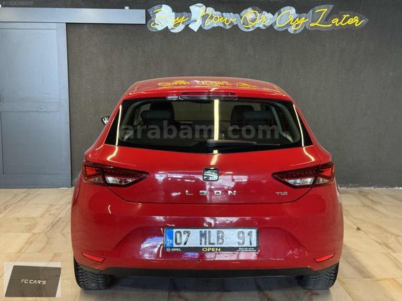 2016 SEAT LEON 1.6 TDİ DSG KIRMIZI LED FAR 2 PARÇA BOYALI
