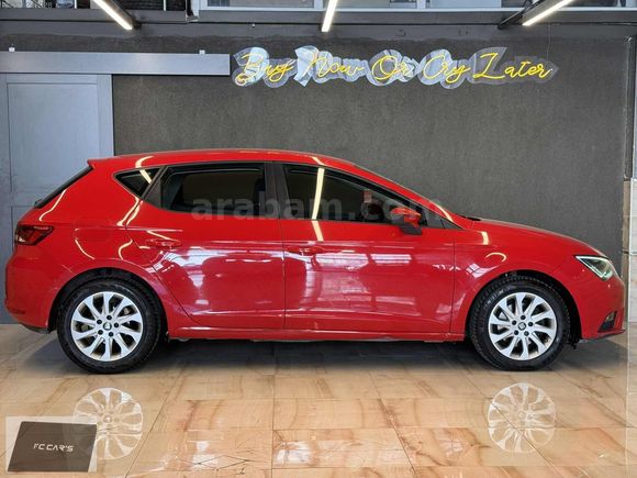 2016 SEAT LEON 1.6 TDİ DSG KIRMIZI LED FAR 2 PARÇA BOYALI