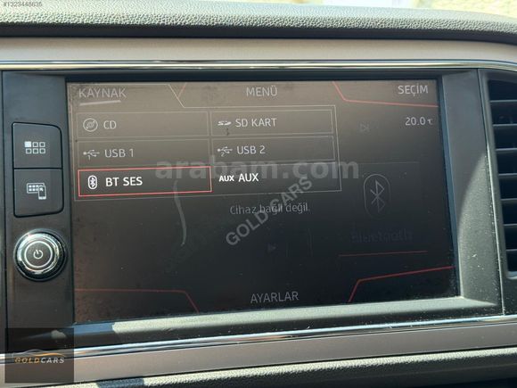 2018 SEAT LEON CAM TAVAN LED FAR STOP GENŞ EKRN HAYALET E.ELFN
