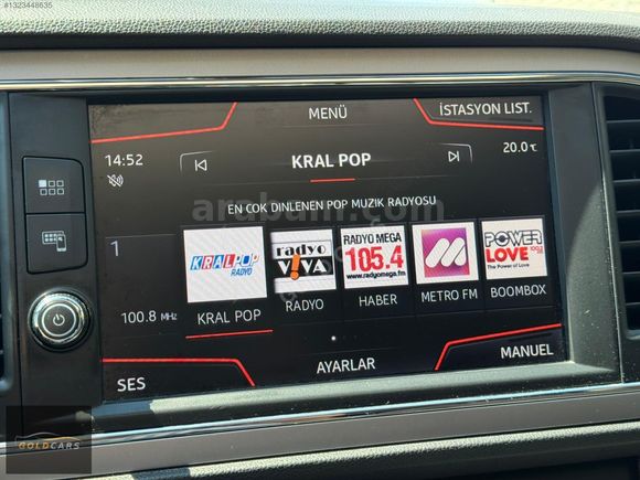 2018 SEAT LEON CAM TAVAN LED FAR STOP GENŞ EKRN HAYALET E.ELFN