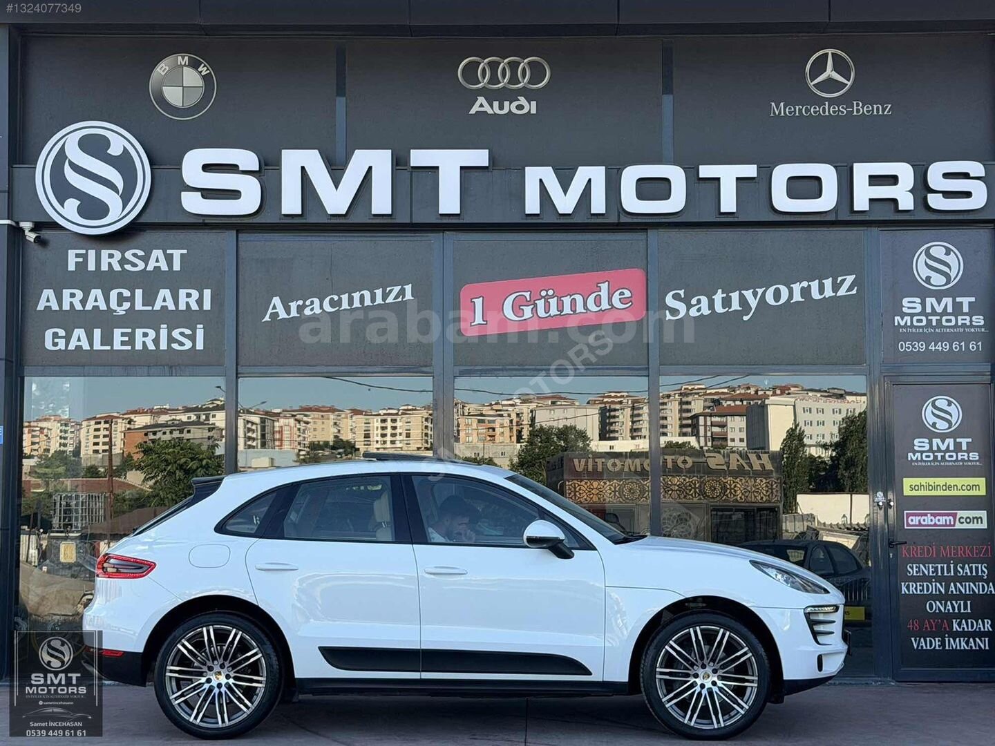 Galeriden Porsche Macan 2.0 2016 Model Tekirdağ 145.000 km Beyaz 6