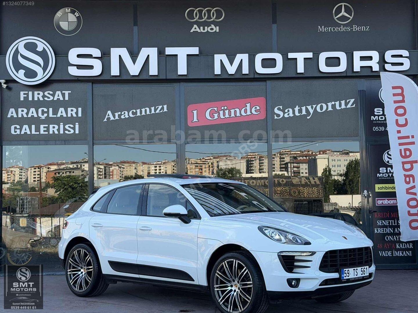 Galeriden Porsche Macan 2.0 2016 Model Tekirdağ 145.000 km Beyaz 4