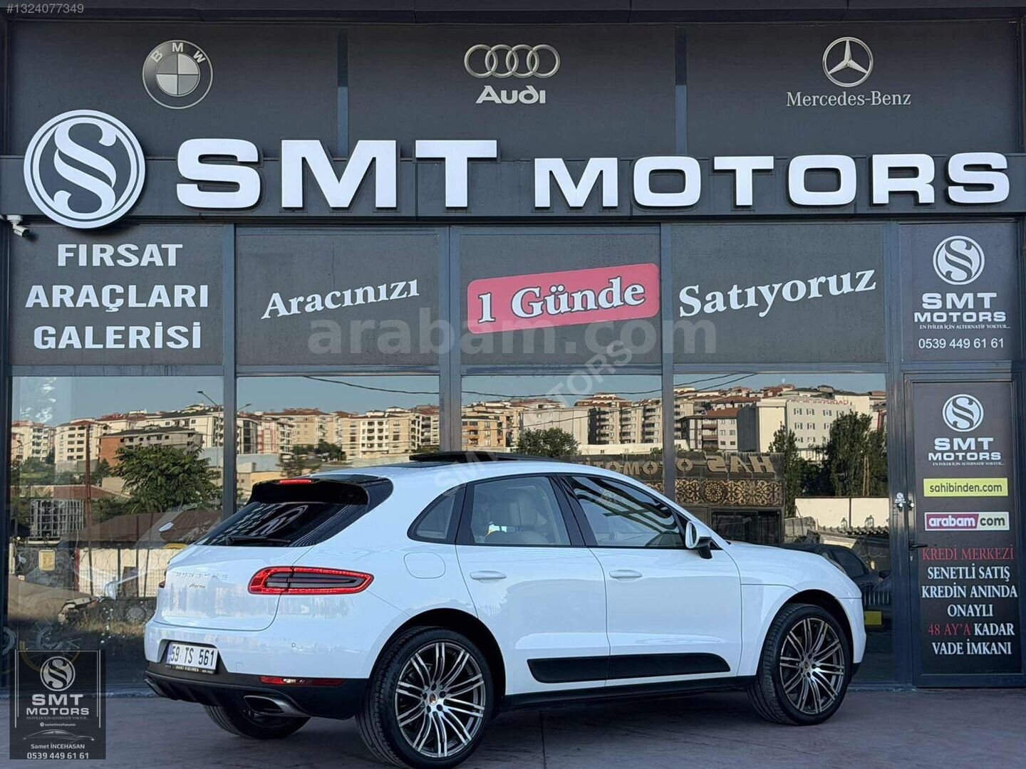 Galeriden Porsche Macan 2.0 2016 Model Tekirdağ 145.000 km Beyaz 2