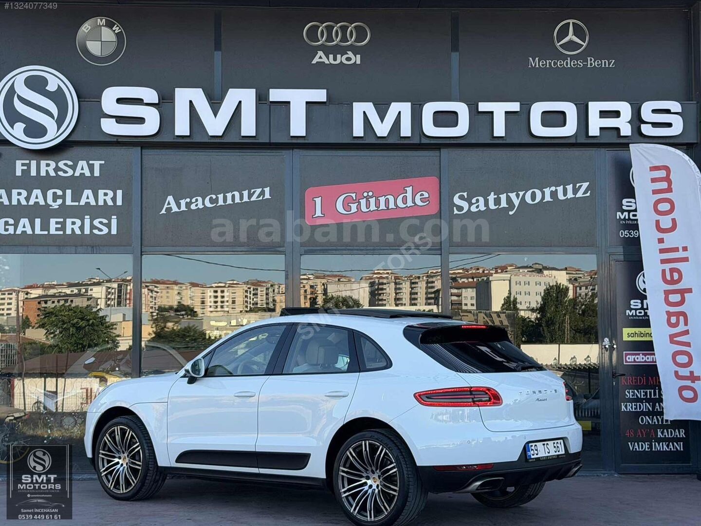 Galeriden Porsche Macan 2.0 2016 Model Tekirdağ 145.000 km Beyaz 3