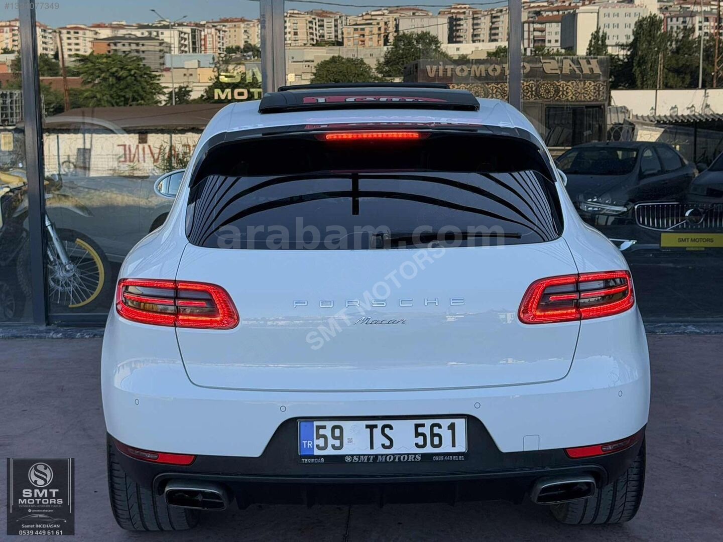 Galeriden Porsche Macan 2.0 2016 Model Tekirdağ 145.000 km Beyaz 7
