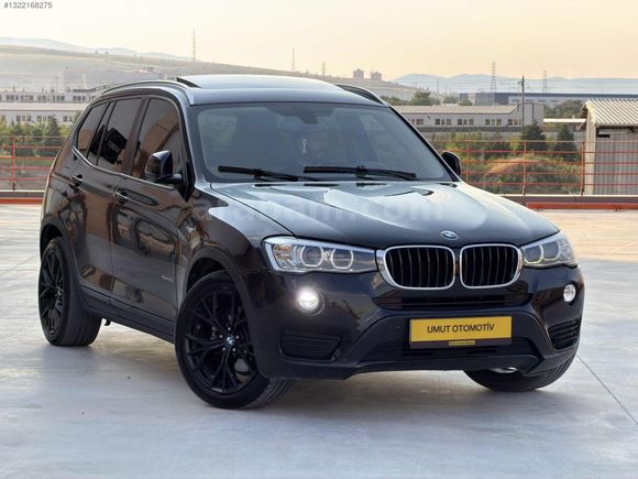 2014 BMW X3 2.0i sDRİVE CAM TAVAN EMSALSİZ