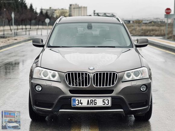 GÜVENDEN 2011 MODEL BMW X3 20d xDrive MAKYAJLI KASA EMSALSİZ
