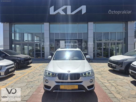 KİA ÖZTOPRAKLARDAN 2016 BMW X3 2.0İ sDRİVE CAM TAVAN/KLT ISITMA
