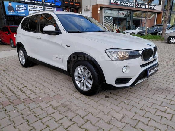 MBA MOTORS 2014 MAKYAJLI KASA BMW X3