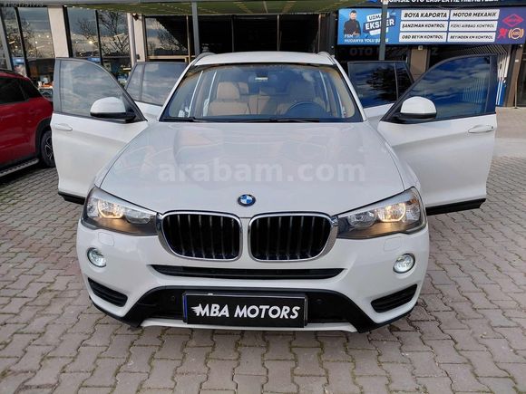MBA MOTORS 2014 MAKYAJLI KASA BMW X3