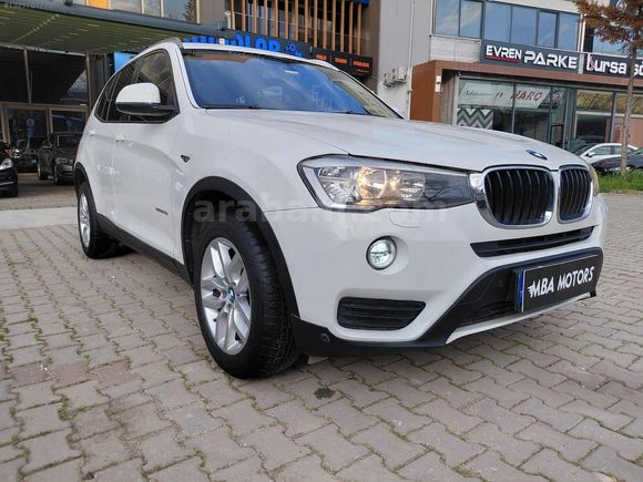 MBA MOTORS 2014 MAKYAJLI KASA BMW X3