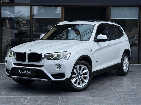 'Otobox' BMW X3 20i sDrive Exclusive Cam Tavan Hatasız