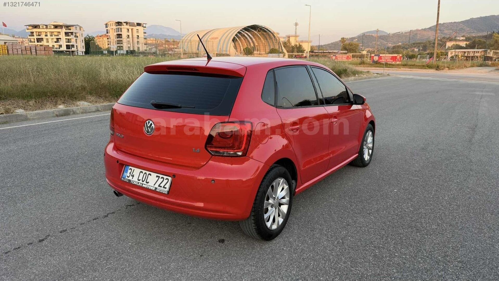 Galeriden Volkswagen Polo 1.4 Comfortline 2010 Model Antalya 175.000 km Beyaz 7