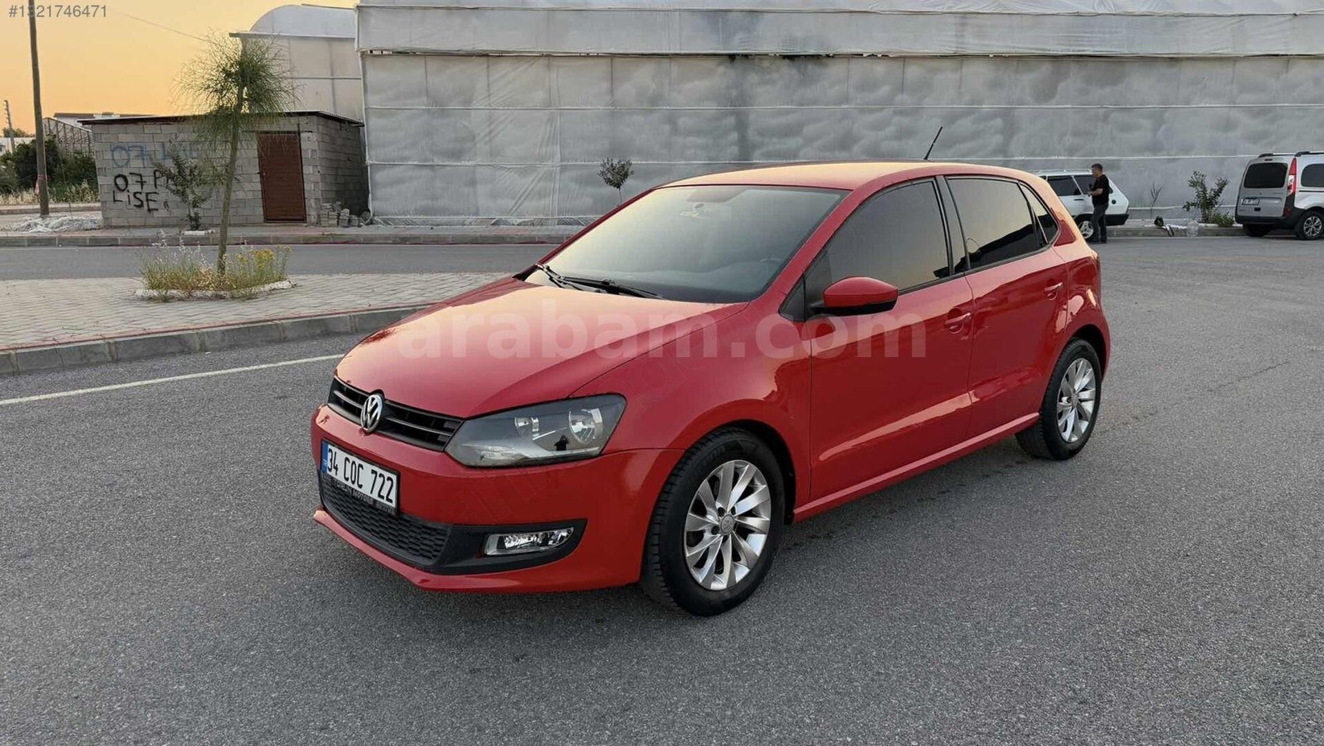 Galeriden Volkswagen Polo 1.4 Comfortline 2010 Model Antalya 175.000 km Beyaz 1