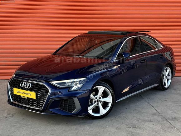DEHA'DAN BOYASIZ 2023 AUDİ A3 SEDAN 35 TFSİ S LİNE 150 HP