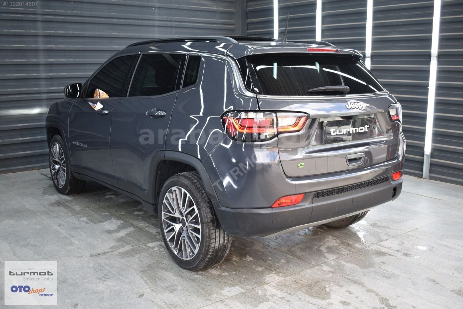 Galeriden Jeep Compass 1.5 Hybrid Limited 2023 Model İstanbul 51.592 km Gri 5