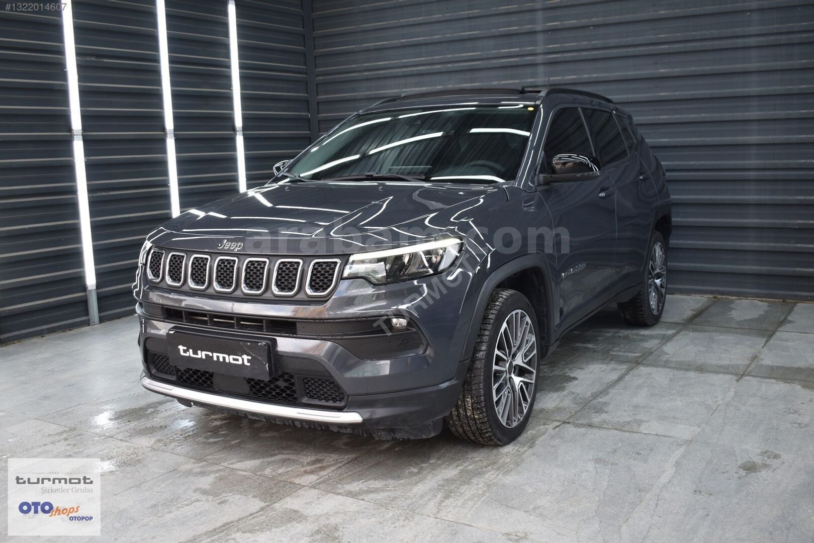 Galeriden Jeep Compass 1.5 Hybrid Limited 2023 Model İstanbul 51.592 km Gri 1