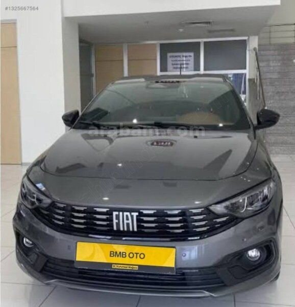 Galeriden Fiat Egea 1.6 Multijet Urban 2026 Model Samsun 6.001 km Füme