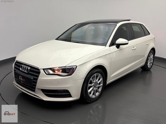 A3 Sportback 1.6 TDI Attraction ( CAM TAVAN & ORJİNAL &DÜŞÜK KM)