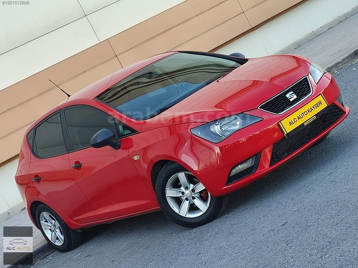 Galeriden Seat Ibiza 1.4 Reference 2014 Model Kayseri 268.000 km Kırmızı 2