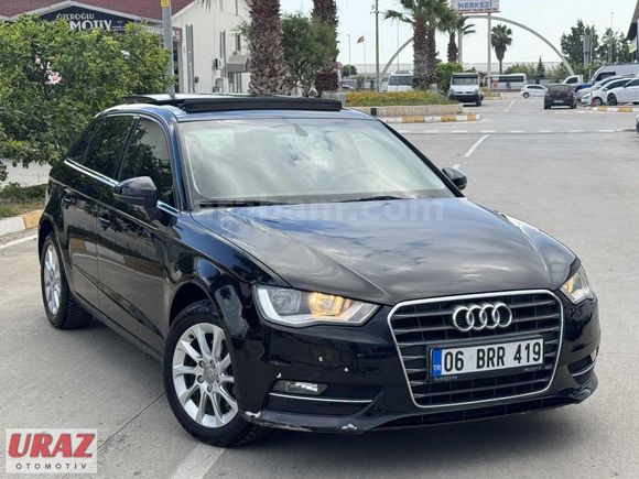 2016 A3 1.6 TDI S-tronic HATASIZ BOYASIZ CAM TAVANLI