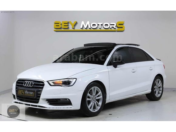 BEY MOTORS'DAN**550.000TL PEŞİN ELDEN SENET**2016 A3 1.6 TDİ DSG