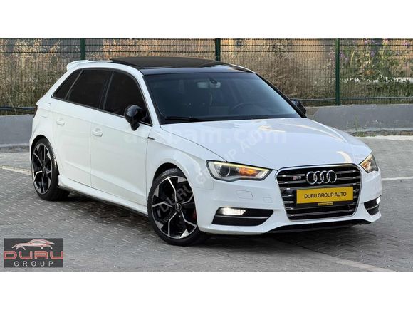 DURU GROUP'TAN AUDİ A3 SPORTLİNE CAM TAVAN RECORE EXTRALI DOLU