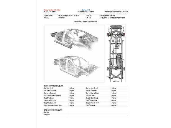 Sahibinden Citroen C-Elysée 1.6 HDi Live 2017 Model Konya