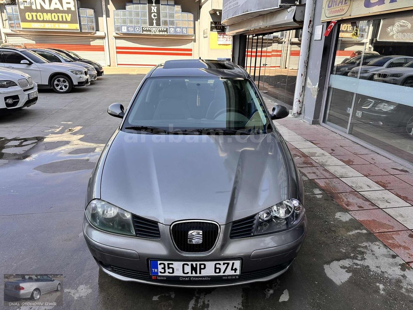 Galeriden Seat Ibiza 1.4 Signo 2004 Model İzmir 174.000 km Füme 2