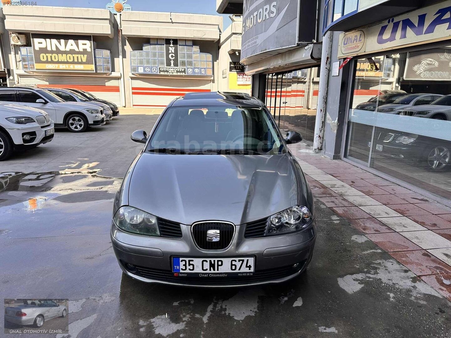 Galeriden Seat Ibiza 1.4 Signo 2004 Model İzmir 174.000 km Füme 3