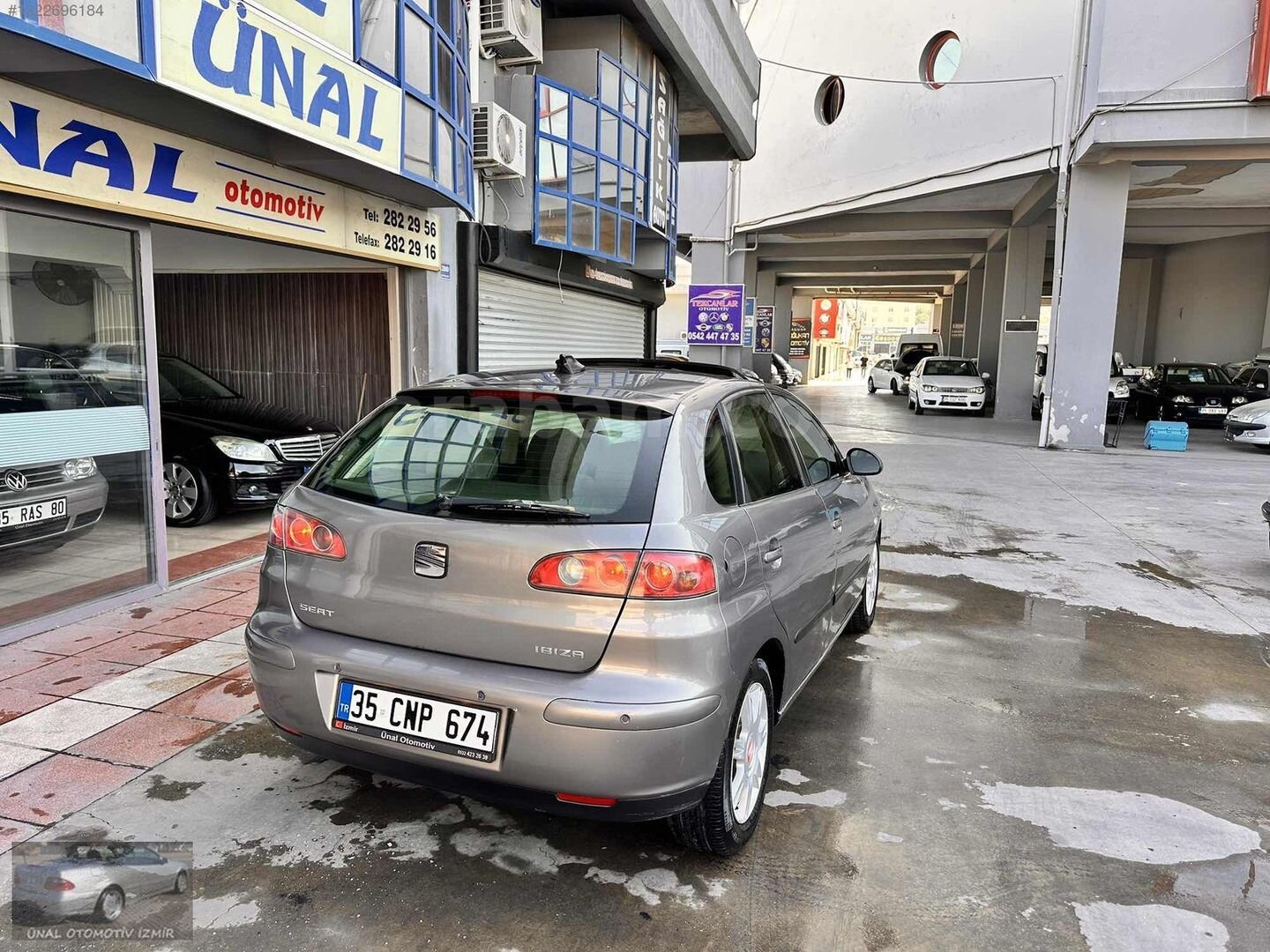 Galeriden Seat Ibiza 1.4 Signo 2004 Model İzmir 174.000 km Füme 7