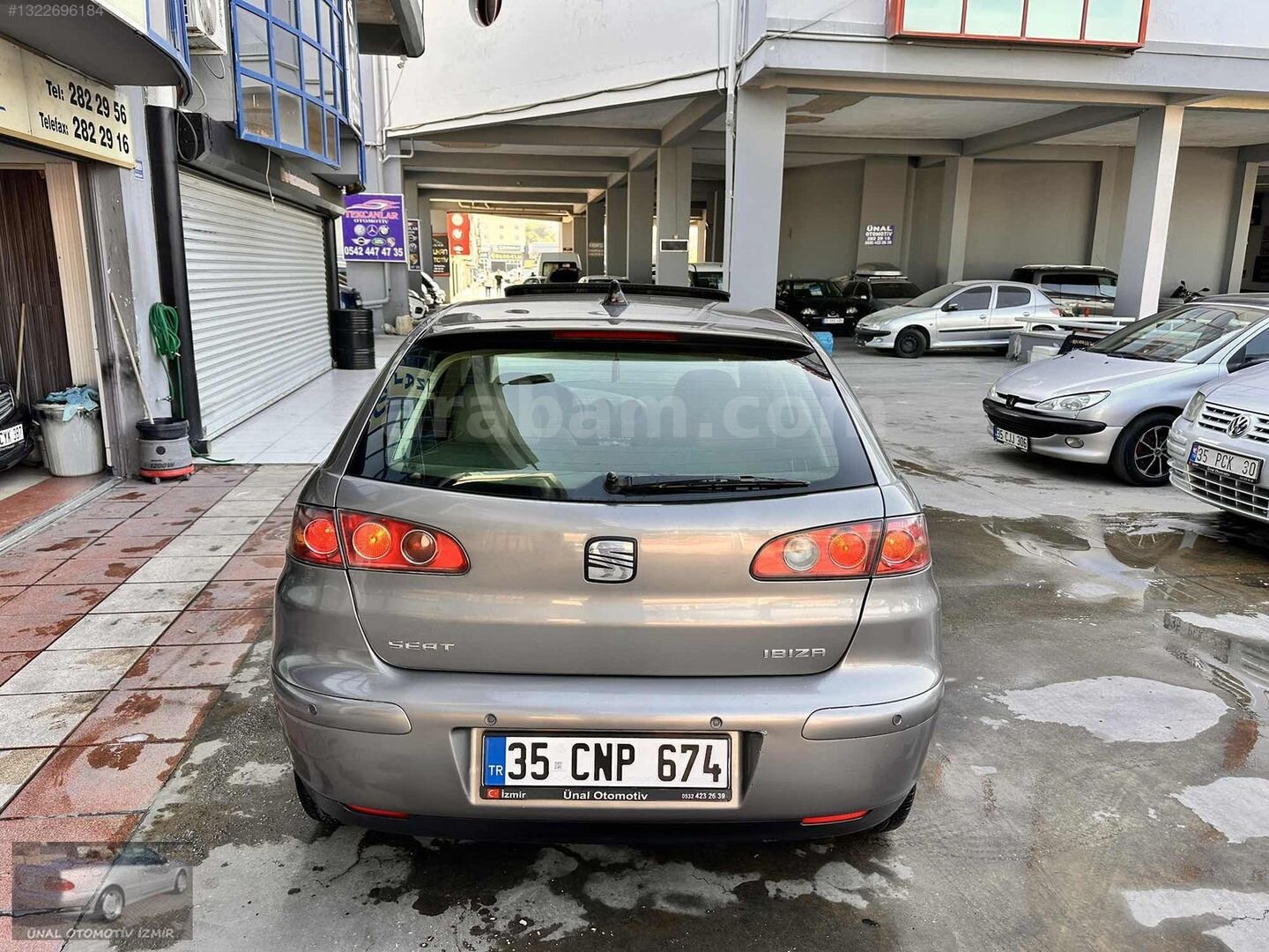 Galeriden Seat Ibiza 1.4 Signo 2004 Model İzmir 174.000 km Füme 6