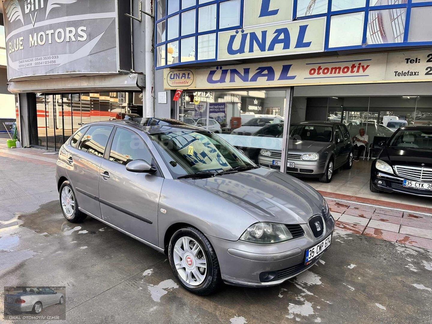 Galeriden Seat Ibiza 1.4 Signo 2004 Model İzmir 174.000 km Füme 1