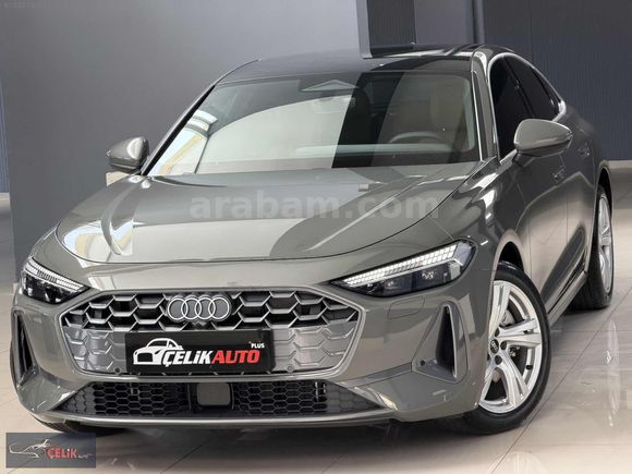 2025-YENİ A5 2.0 TFSİ_QUATTRO-CAM TAVN_TABA DERİ-BOYASIZ_6.050KM