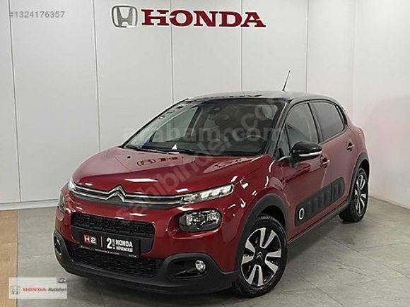 MUTLUHAN'DAN 2019 CİTROEN C3 1.2 PURETECEH SHİNE - - CAM TAVAN