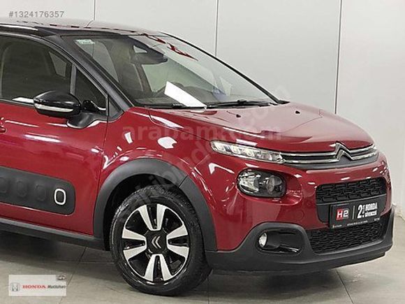 MUTLUHAN'DAN 2019 CİTROEN C3 1.2 PURETECEH SHİNE - - CAM TAVAN