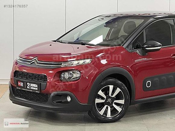 MUTLUHAN'DAN 2019 CİTROEN C3 1.2 PURETECEH SHİNE - - CAM TAVAN