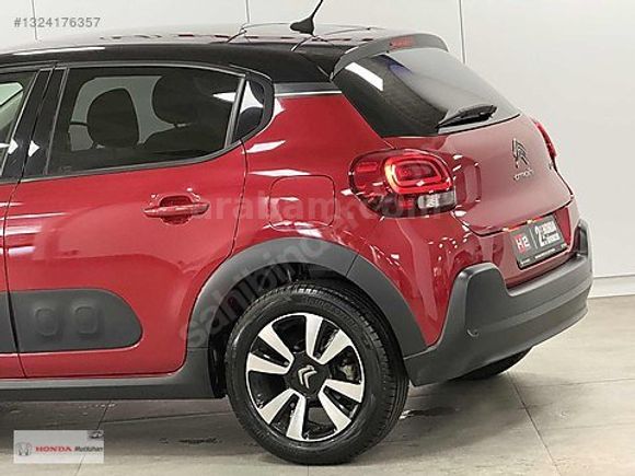 MUTLUHAN'DAN 2019 CİTROEN C3 1.2 PURETECEH SHİNE - - CAM TAVAN
