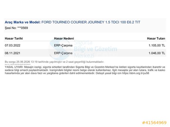 OTOMOBİL RUHSATLI 2020 TITANIUM